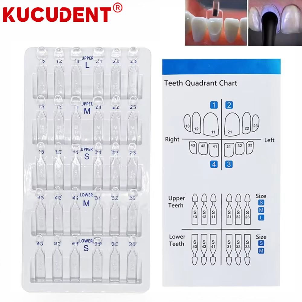 30Pcs/Set Dental Veneer Mould  - Teeth Whitening Moulds 评论和价格